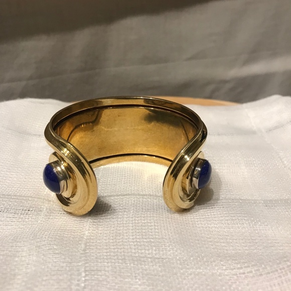 Pamela Love Oracle Cuff Bracelet NWOT Lapis Cabochons. - Picture 6 of 10